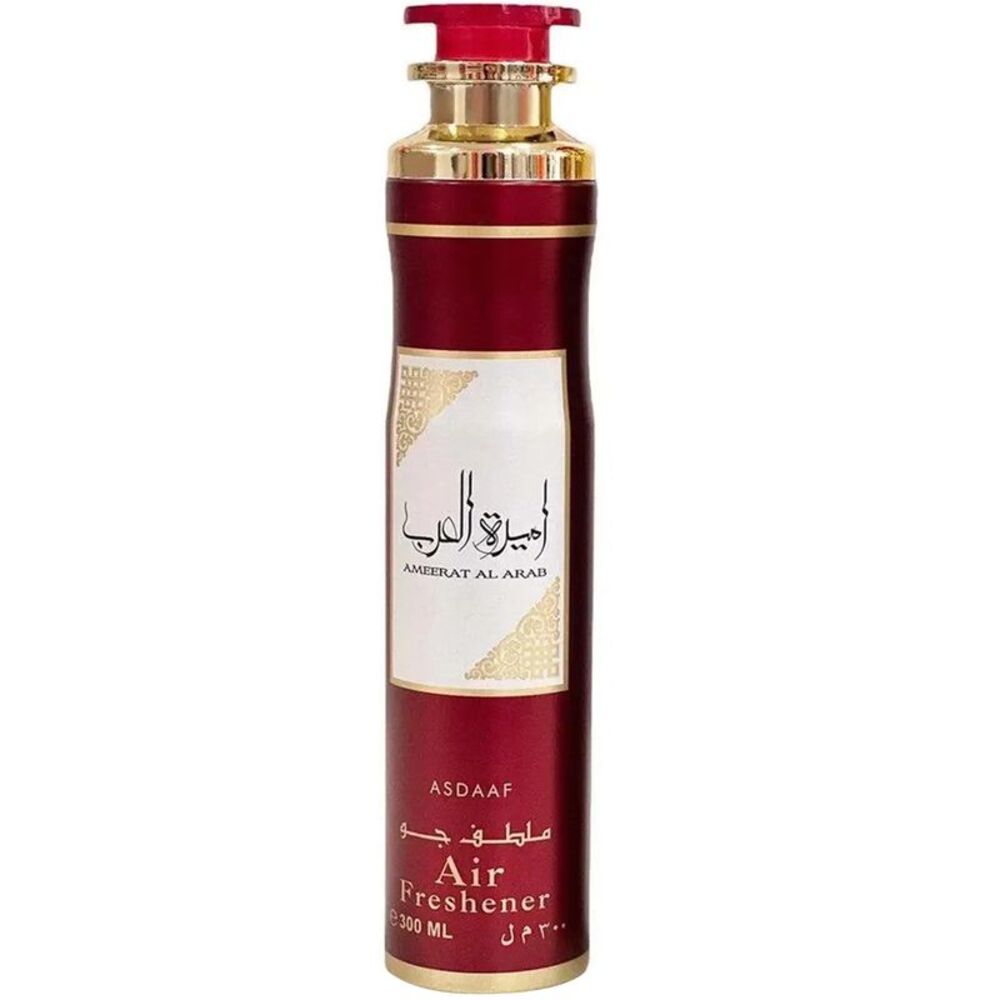 Asdaaf Ameerat Al Arab Air Freshener Spray 10.1 oz / 300 ml - New